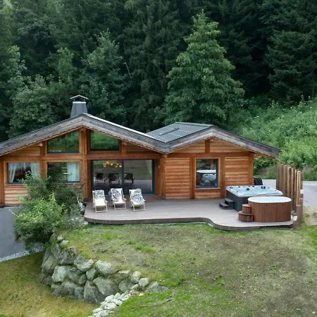 Repos Du Loup - 4ch 4sdb Jacuzzi Bainnordique Chalet