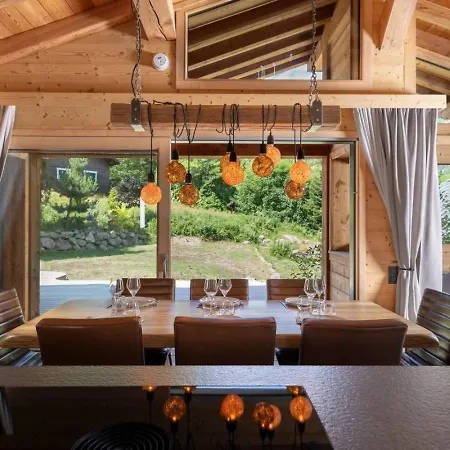 Repos Du Loup - 4ch 4sdb Jacuzzi Bainnordique Chalet *