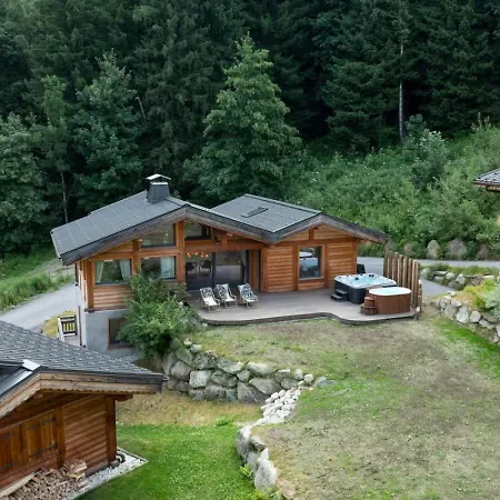 Repos Du Loup - 4ch 4sdb Jacuzzi Bainnordique Chalet *