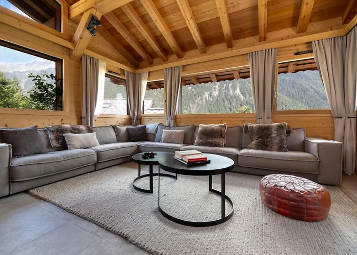 Chalet Repos Du Loup - 4ch 4sdb Jacuzzi Bainnordique Chamonix