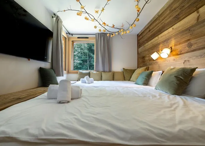 Repos Du Loup - 4ch 4sdb Jacuzzi Bainnordique Chalet